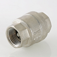 Обратный клапан Valtec никелированный 3/4"