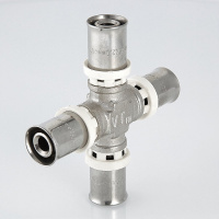 Пресс-фитинг Крестовина Valtec 20 х 20 х 20 х 20 мм