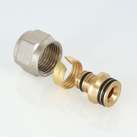 Фитинг коллекторный Valtec обжимной для металлополимерной трубы