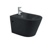 Биде подвесное Aquatek ВЕГА 530*360*330мм черный матовый