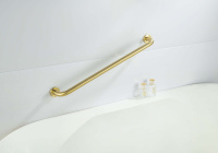 Поручень 650 мм Aquatek золото шлифованное