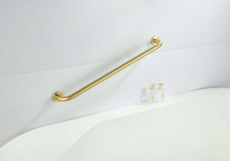 Поручень 650 мм Aquatek золото шлифованное