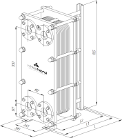 Разборный теплообменник WhiteNord NT