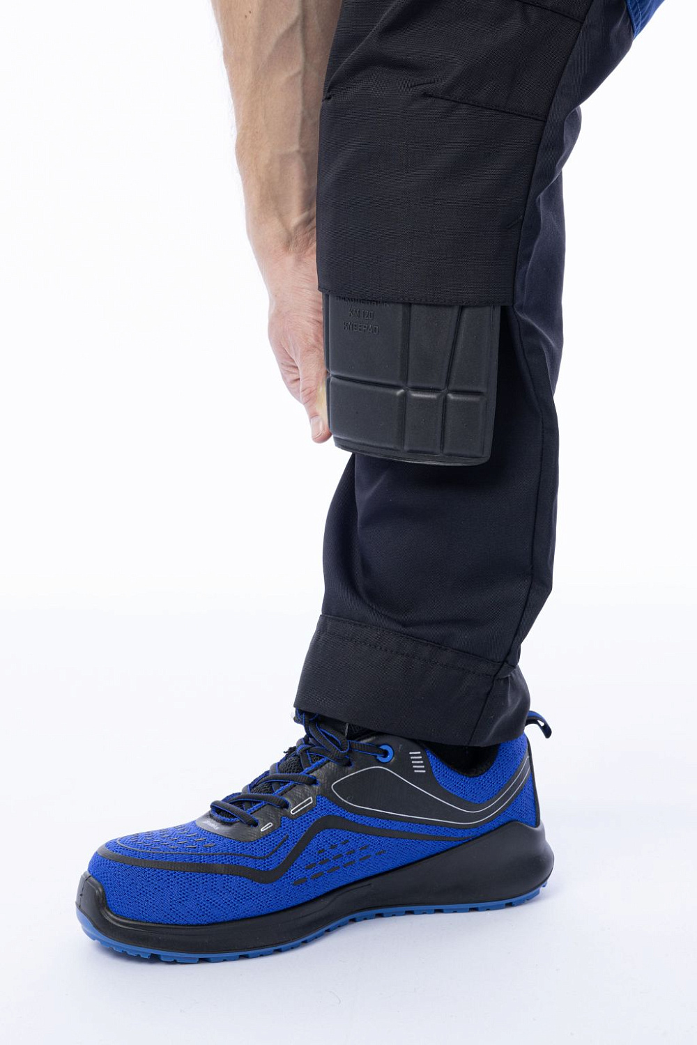 Брюки Brodeks KS302 синий/черный