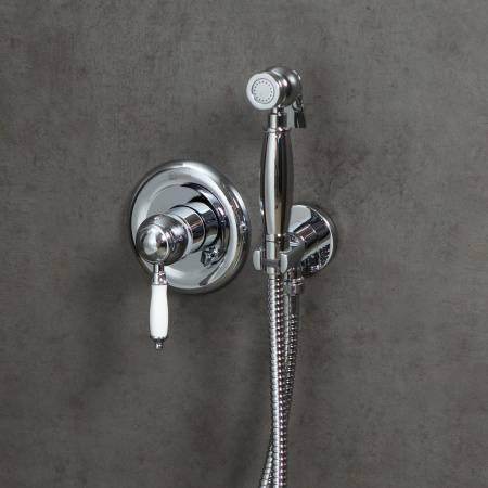 Смеситель Lemark Villa LM4819C с гигиеническим душем встраиваемый