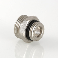 Ниппель резьбовой Valtec с переходом на евроконус 3/4" х 3/4", "евроконус"