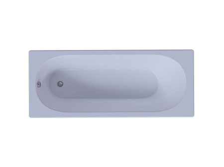 Акриловая прямоугольная ванна Aquatek Оберон 150х70 без фронтального экрана, без гидромассажа