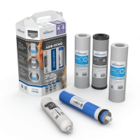 Комплект картриджей Аквабрайт К-5 c мембраной Vonton для очистки воды