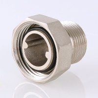 Полусгон резьбовой Valtec с накидной гайкой 3/4"