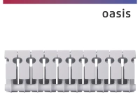 Радиатор биметаллический Oasis Pro N-200/100 нижнее подключение