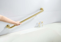 Поручень 650 мм Aquatek золото шлифованное