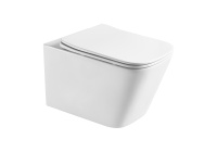 Унитаз подвесной безободковый Aquatek ЛИБРА 510*345*340 сиденье легкосъемное с микролифтом, смыв ТОРНАДО