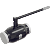 Кран шаровой ALSO КШППР Ду 300 Ру из ст.20 полнопроходной под редуктор 25 бар