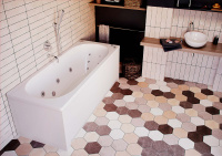 Акриловая прямоугольная ванна Aquatek Оберон 150х70 с фронтальным экраном, слив слева, без гидромассажа сборно-разборный