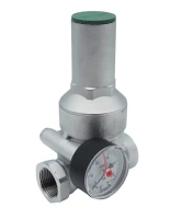 Редуктор давления воды ZEISSLER в системе водоснабжения с манометром ВР - ВР мембранный 1