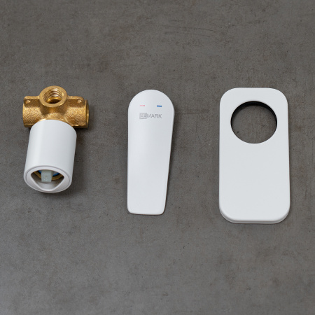 Смеситель Lemark Bronx LM3723MW для душа встраиваемый