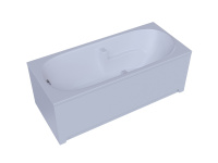 Акриловая прямоугольная ванна Aquatek Лея 170х75 без фронтального экрана, без гидромассажа, сборно-разборный сварной каркас