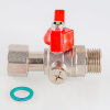 Кран шаровой Valtec для подключения манометра 1/2" х 3/8"