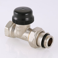 Клапан радиаторный Valtec прямой с преднастройкой 1/2"