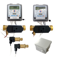 Общедомовый теплосчетчик Пульсар Ду20 RS-485 + 2 имп. входа qp=25 м3/ч 2 датчика давления 105°C