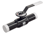 Кран шаровой ALSO КШПР BV Ду 125 Ру 2,5 МПа из ст.20 с редуктором