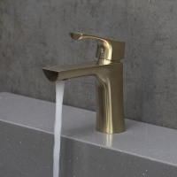 Смеситель Lemark Ursus LM7206BG для раковины монолитный