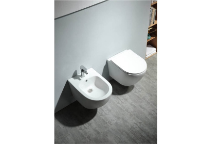 Биде подвесное Aquatek ЕВРОПА 510*355*310 мм белый