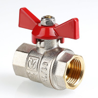 Кран шаровой Valtec Base с ручкой-бабочкой и внутренней резьбой 3/4"