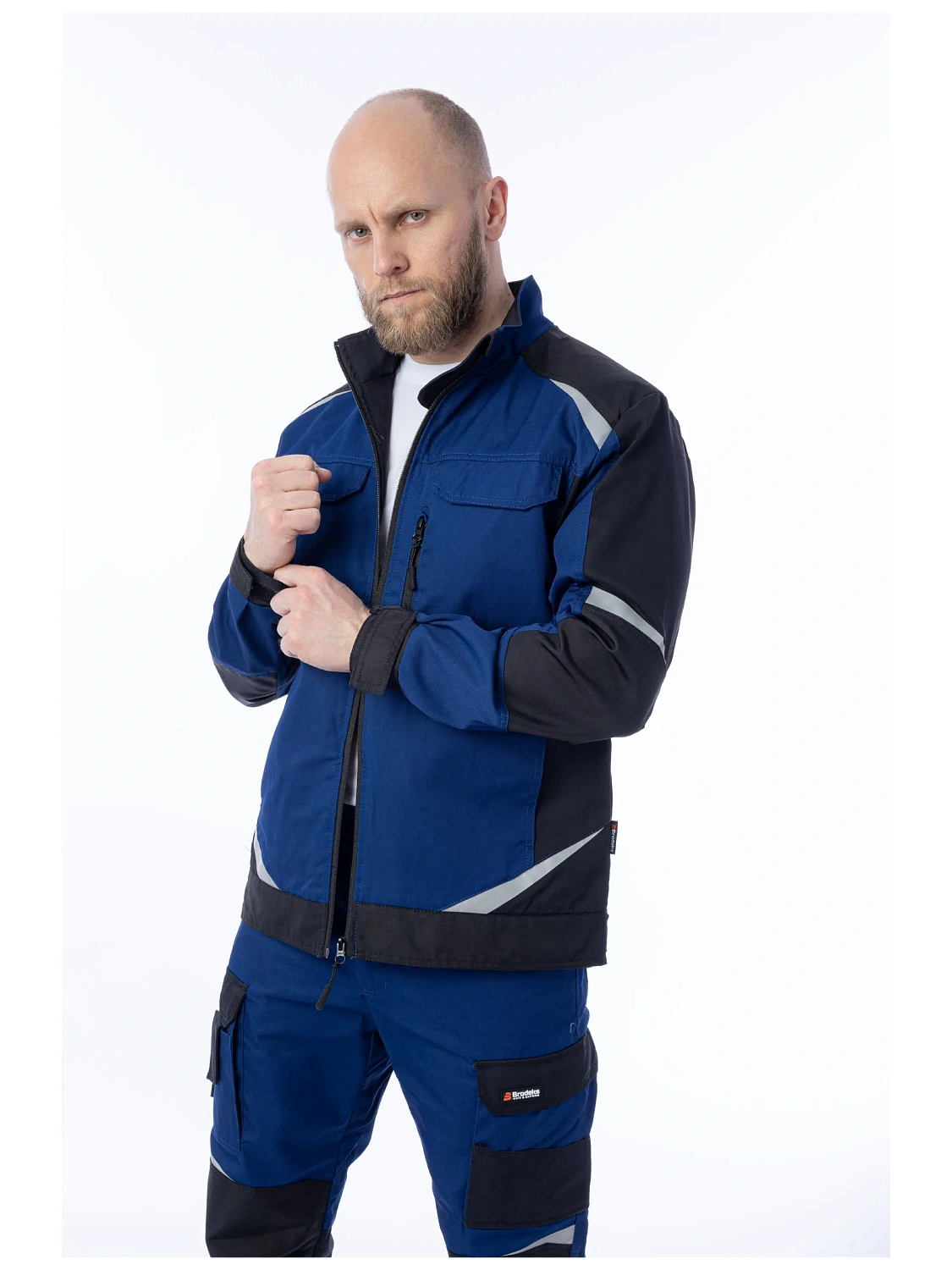 Куртка Brodeks KS202 синий/черный
