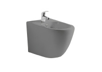 Биде подвесное Aquatek ЕВРОПА 510*355*310 мм серый матовый