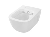 Унитаз подвесной безободковый Aquatek ДИВА 510*350*360 с функцией биде безободковый фарфоровый