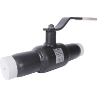 Кран шаровой ALSO КШППР Ду 400 Ру из ст.20 полнопроходной под редуктор 16 бар