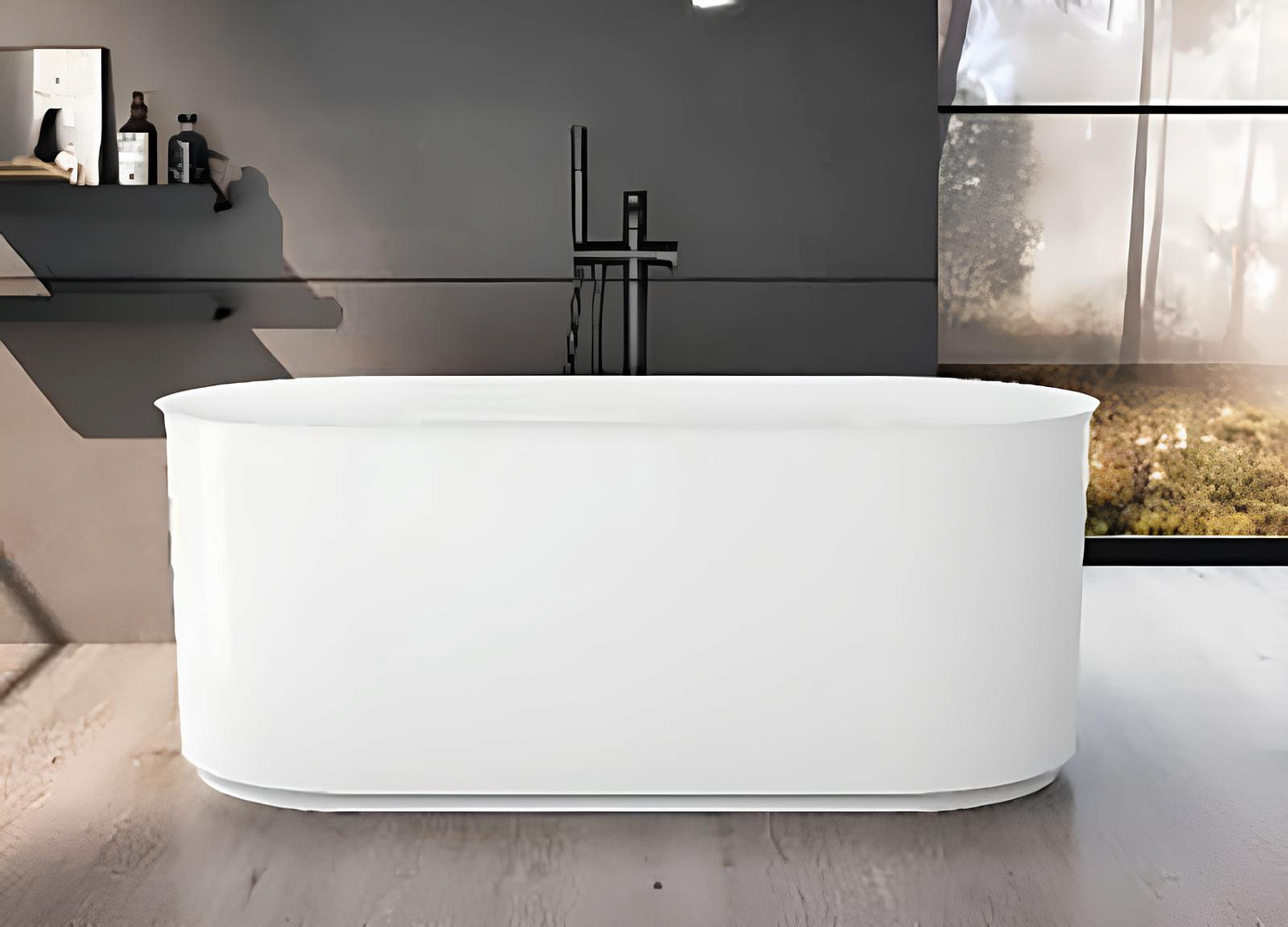 Ванна отдельностоящая Aquatek МОДЕНА 170х78х60 см