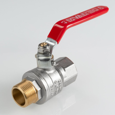 Кран шаровой Valtec ГОСТ с флажковой рукояткой и внутренней–наружной резьбой