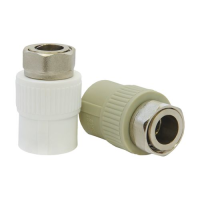 Муфта PPR 20 х 3/4" Lammin с накидной гайкой 125/25