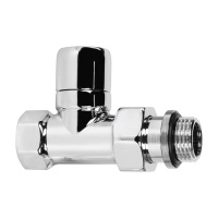 Набор термостатический для радиатора Royal Thermo Design 1/2"М30х15 Хром прямой