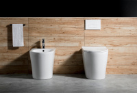 Унитаз напольный приставной безободковый Aquatek ВЕГА 560*360*410 с сиденьем Soft Close