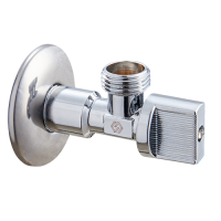 Кран MVI для подключения сантехнических приборов с отражателем резьба наружная-наружная 1/2"х1/2" PN10