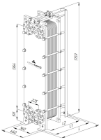 Разборный теплообменник WhiteNord FS