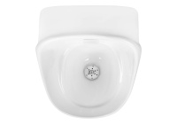 Писсуар Aquatek в комплекте с сенсорным смывным механизмом белый, 300*335*690 мм