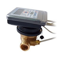 Механический теплосчетчик Пульсар Ду20 без интерфейса qp=25 м3/ч 3 года прямой