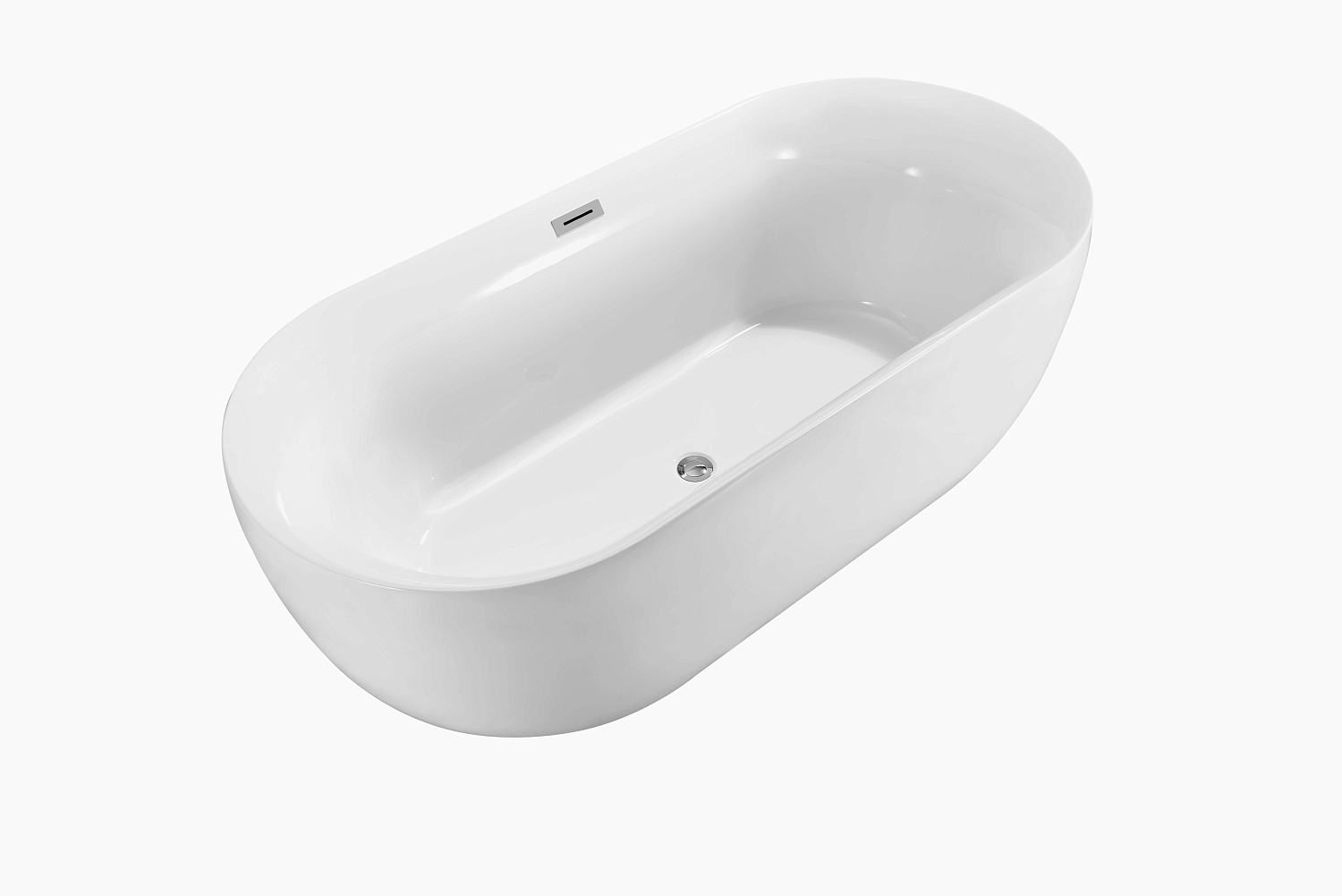 Ванна отдельностоящая Aquatek Афина 170х78 белый глянец