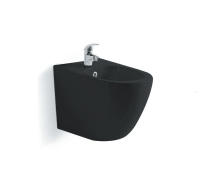 Биде подвесное Aquatek ЕВРОПА 510*355*310 мм черный матовый