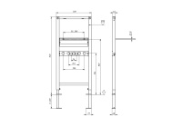 Инсталляция для подвесной раковины Aquatek INSR-0000001