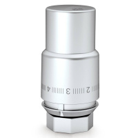 Термоголовка жидкостная Royal Thermo Design PRO М30х15 Матовый хром