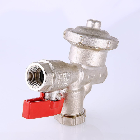 Кран шаровой Valtec со встроенным фильтром и редуктором давления (КФРД), универсальный