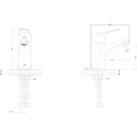 Смеситель Lemark Partner LM6506C для раковины