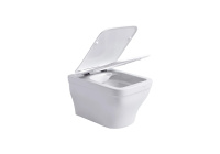 Унитаз-компакт подвесной безободковый Aquatek АМАДЕО 490*365*320 с сиденьем Soft Close