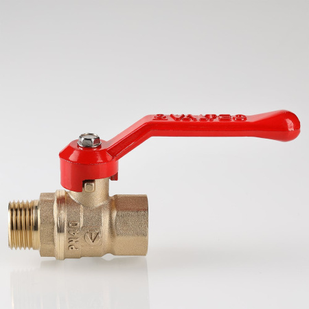 Кран шаровой Valtec Стандарт без покрытия с флажковой рукояткой и внутренней–наружной резьбой 1"