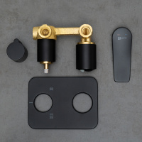 Смеситель Lemark Bronx LM3728BL для ванны и душа встраиваемый